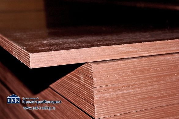 Фанера продольная ламинированная 21х2440х1220 мм Сявский ФЗ