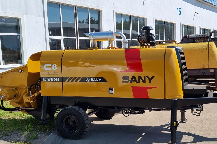 Бетононасос стационарный SANY HBT5008C-6Y