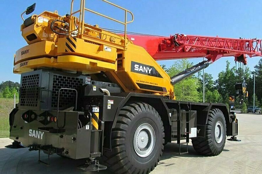 Короткобазовый кран Sany SRC500Т