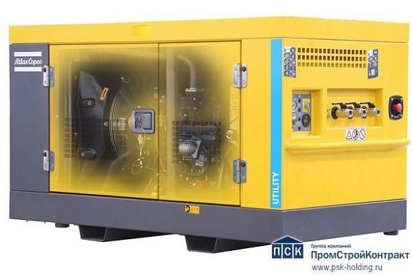 Дизельный компрессор Атлас Копко U175 без шасси