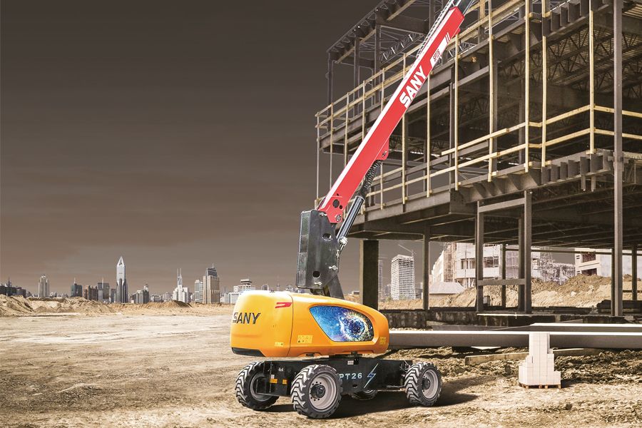 Телескопический самоходный подъёмник Sany SPT20AC (SPT66AC)